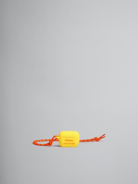 Marni MARNI X NO VACANCY INN - YELLOW AND ORANGE AIRPODS CASE