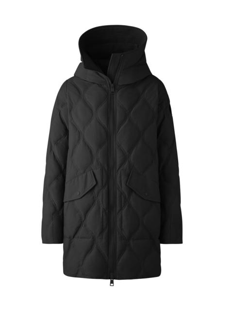 Canada Goose Women's Alessia Quilted Oversized Coat - Black Noir