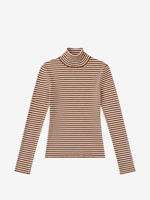 Max Mara striped ribbed-knit sweater