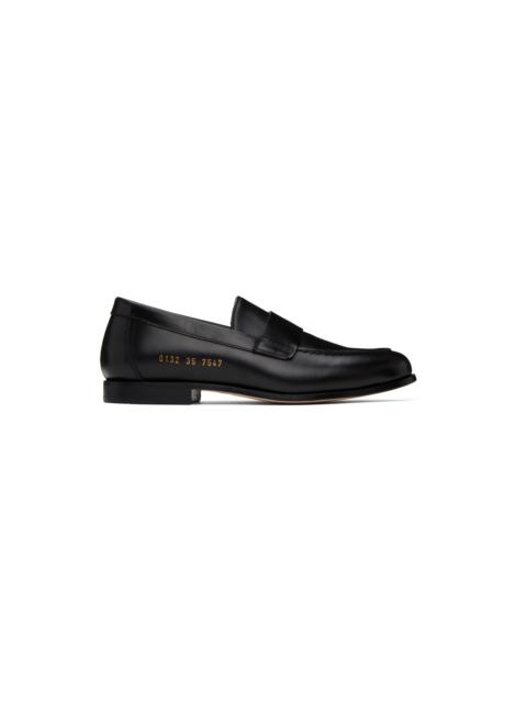 Common Projects Black Flat Loafers