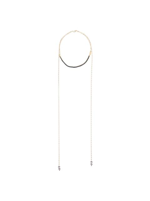 Isabel Marant draped anchor-chain necklace