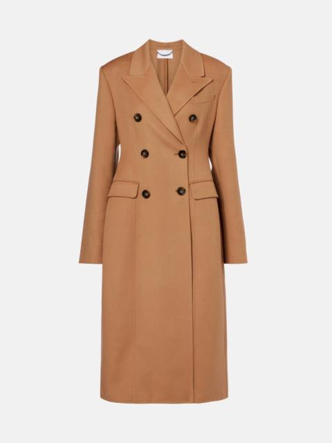 Stella McCartney peak-lapel double-breasted wool coat