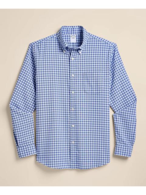 Brooks Brothers Performance Series Oxford Button Down Collar, Sport Shirt