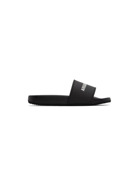 Axel Arigato Black Pool Slides