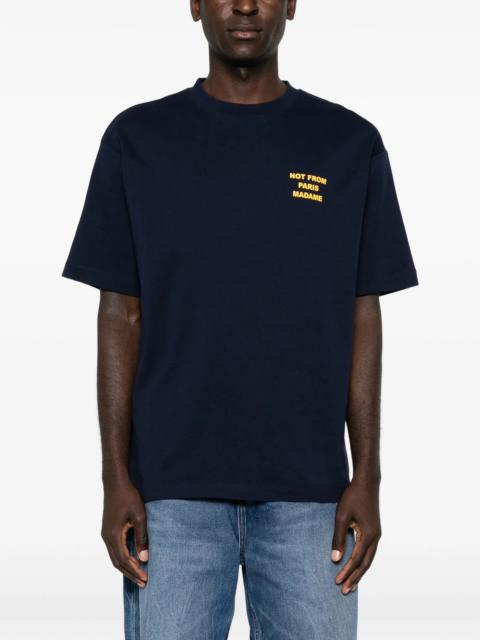 Drôle de Monsieur Drole De Monsieur Bold Slogan T-shirt