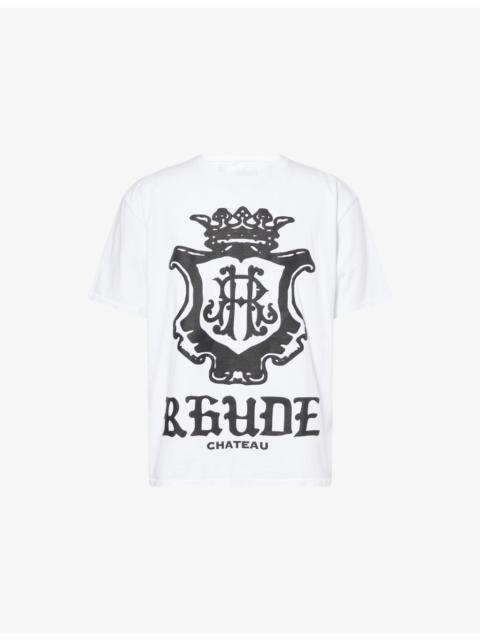 Rhude Chateau Printed Cotton T-Shirt