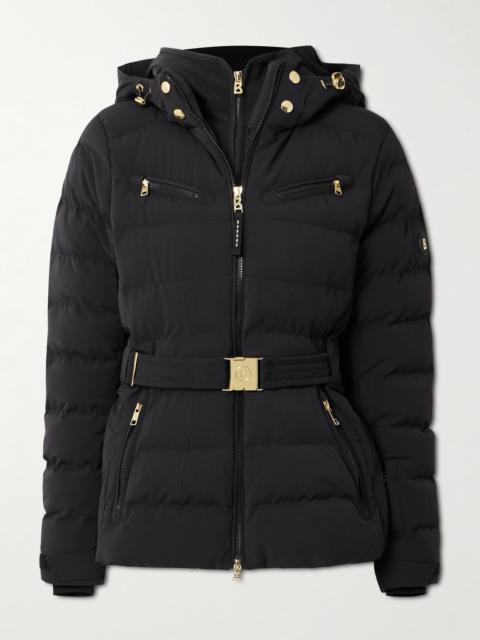 BOGNER Ellya Belted Layered Quilted Ski Jacket