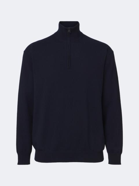 LISA YANG Augustus cashmere half-zip sweater