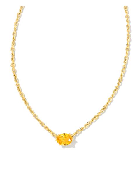 KENDRA SCOTT Cailin Gold November Pendant Necklace