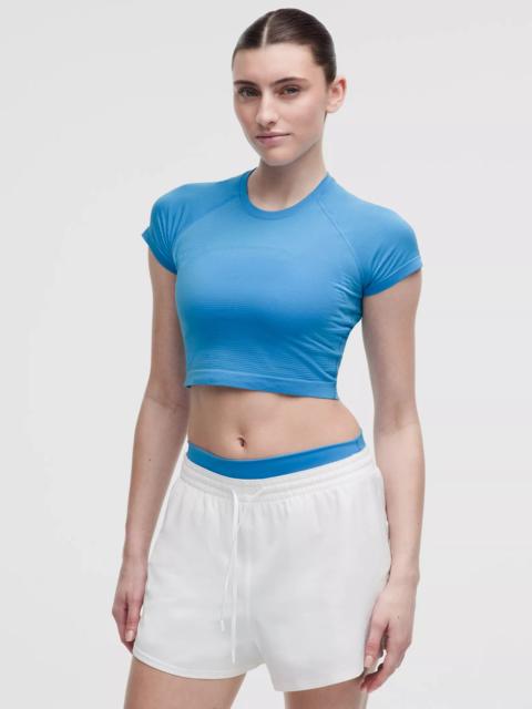 lululemon Swiftly Tech Cropped Short-Sleeve Shirt 2.0