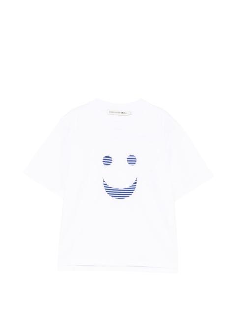 Joshua Sanders smiley striped T-shirt