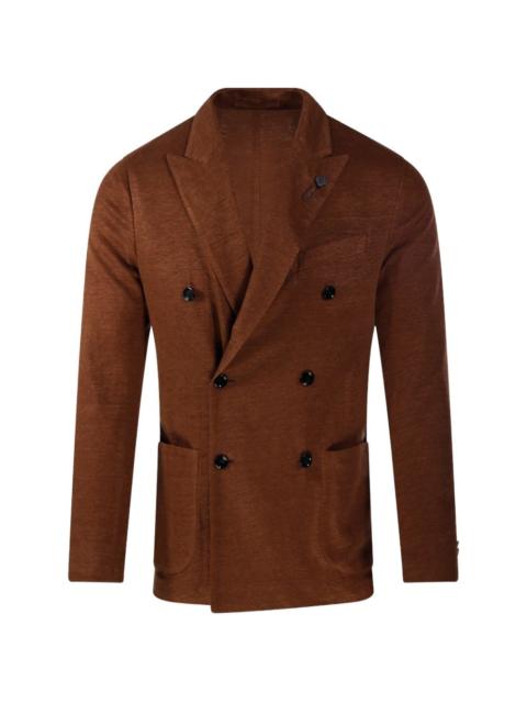 LARDINI double-breasted blazer