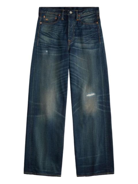 RRL by Ralph Lauren distressed-effect jeans