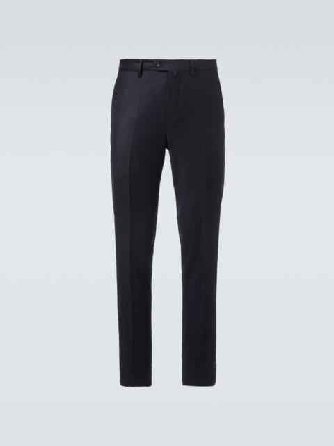 Loro Piana Carlo wool and cashmere straight pants