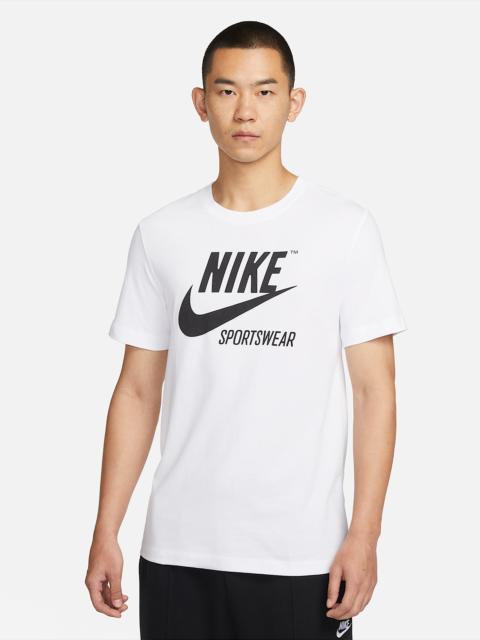 Nike Nike Sportswear Crew Archive 로고 티셔츠 'White' BV0627-100