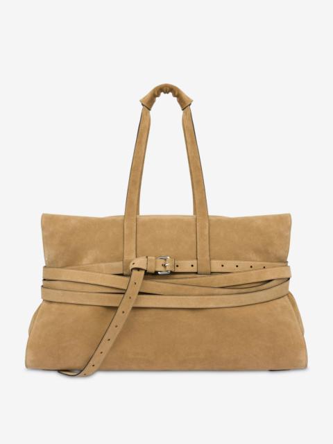 Moschino MOSCHINO TIE ME BOSTON BAG