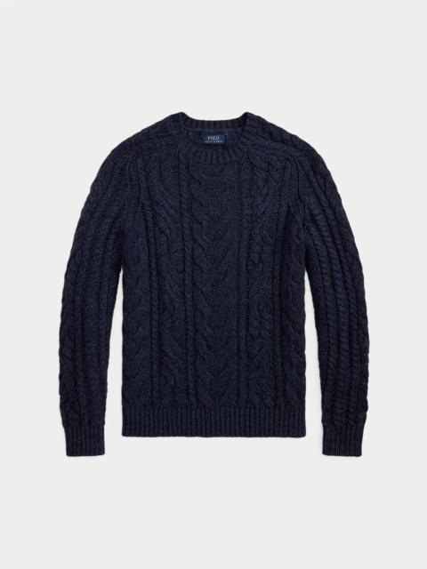 Polo Ralph Lauren Aran-Knit Cotton Sweater