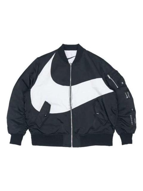 Nike Nike big swoosh bomber jacket 'Black' DR7021-010