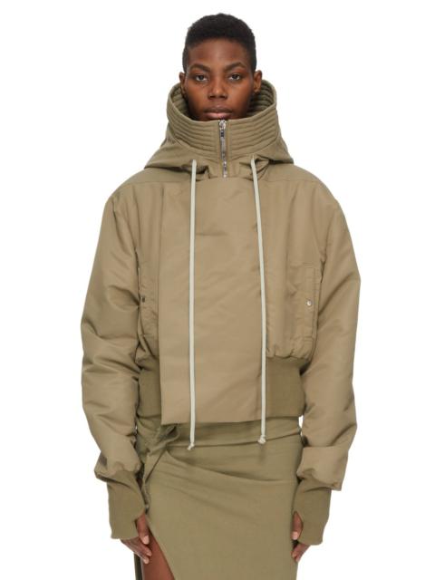 【RICK OWENS】Alice padded shell jacket ジャケット Rick Owens DRKSHDW Alice padded shell jacket | netaporter