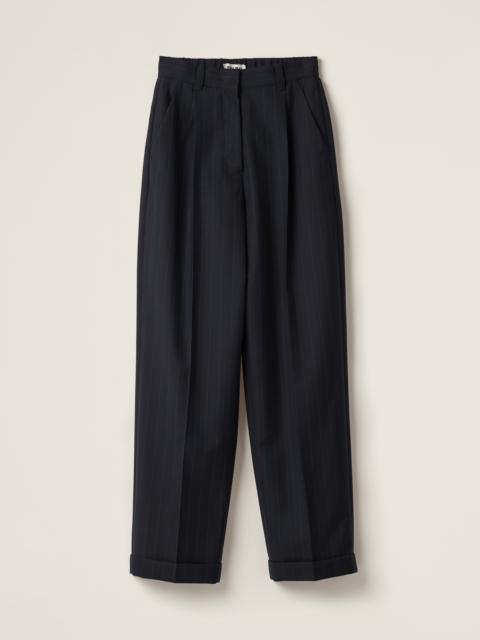 Miu Miu Pinstriped pants