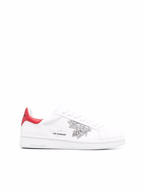 DSQUARED2 logo low-top sneakers