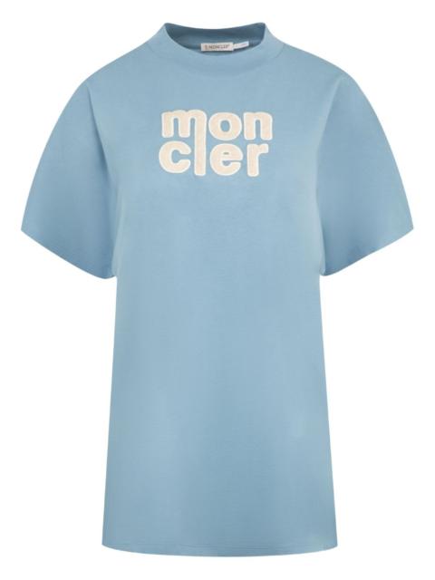 Moncler logo-embroidered T-shirt