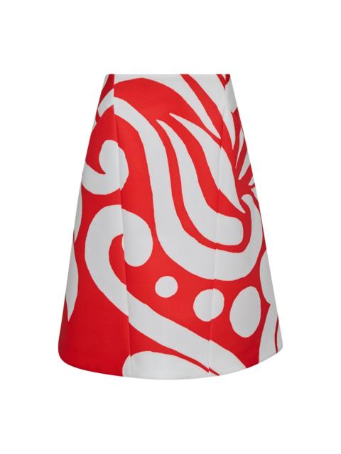 Dries Van Noten A-Line Skirt With Darts