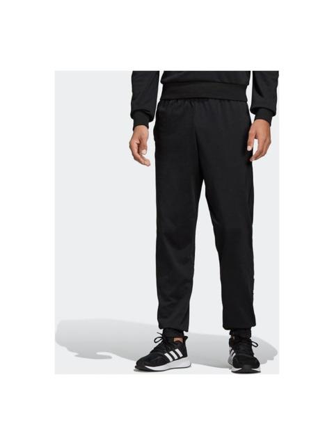 adidas adidas E LIN T PNT SJ Casual Sports Knit Long Pants Black DQ3082