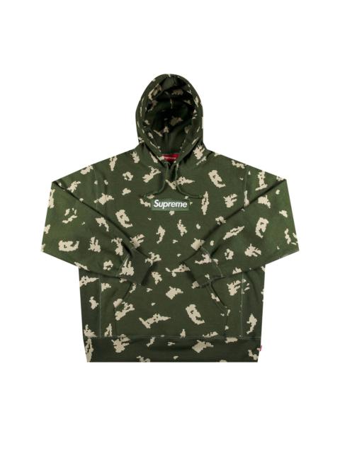 Supreme Box Logo Hooded Sweatshirt 'Olive Russian Camo'