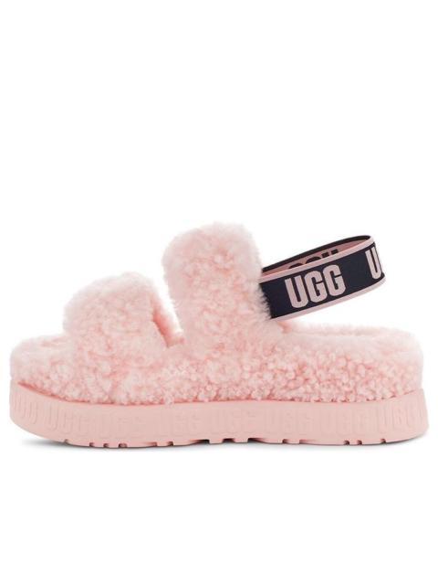 UGG (WMNS) UGG Oh Fluffita 'Pink Black' 1120876-PSLP