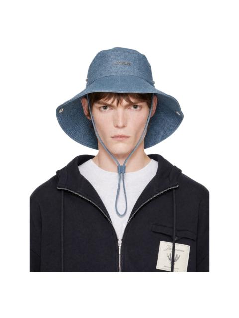 JACQUEMUS Blue 'The de-Nîmes denim' Bucket Hat