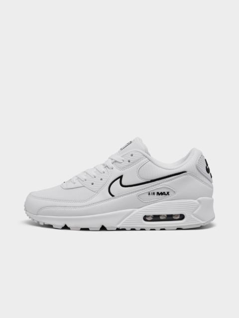 Nike Nike Air Max 90 White Black Outlined Swoosh