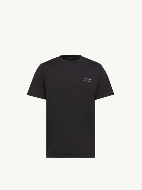 Moncler Logo Cotton Jersey T-Shirt