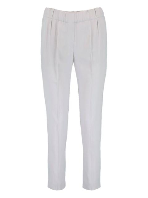 Brunello Cucinelli pull-on pleated trousers