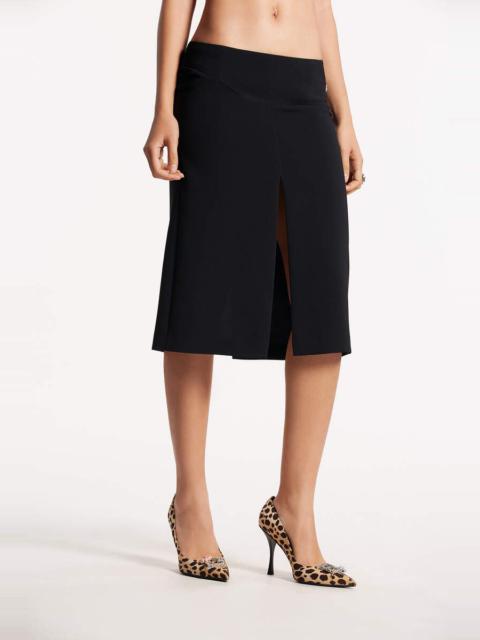 DSQUARED2 FRONT SPLIT PENCIL SKIRT