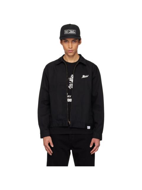 NEIGHBORHOOD Black Zip Work Jacket