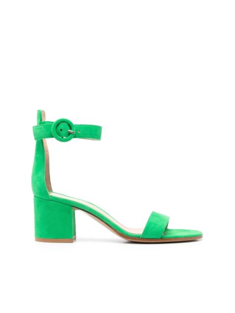 60mm ankle-strap detail sandals