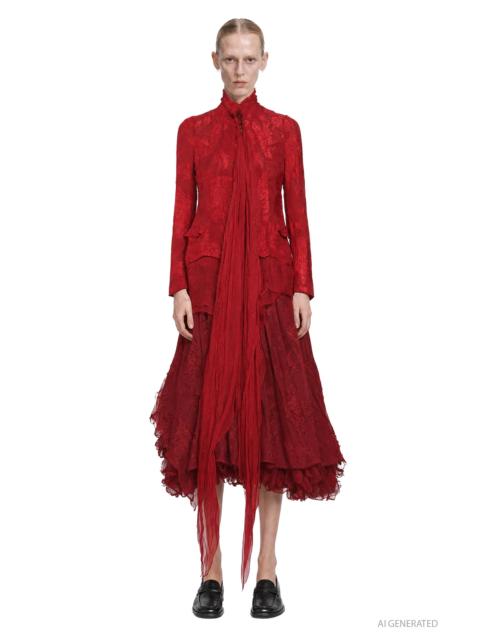 Marc Le Bihan Organza And Brocade Dress