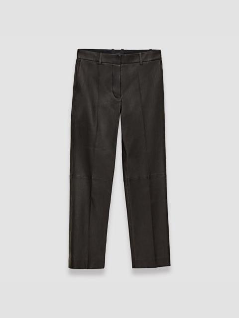 JOSEPH Leather Stretch Coleman Trousers