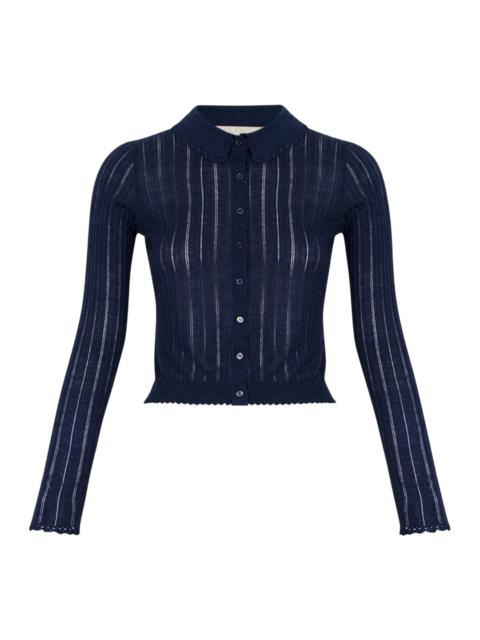 ULLA JOHNSON Lottie Knit Cardigan