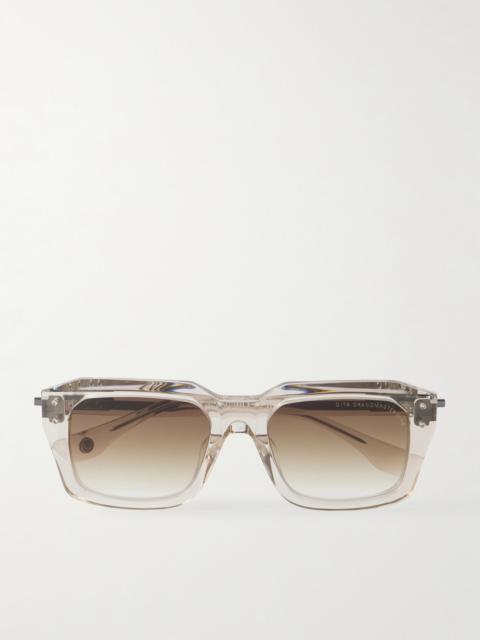 DITA Detron Square-Frame Acetate Sunglasses
