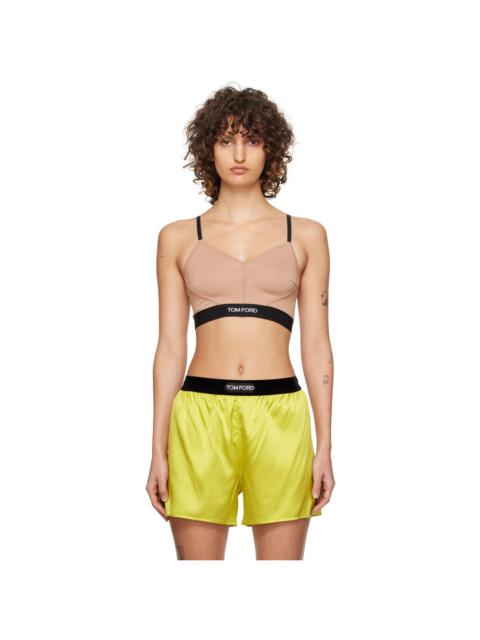 TOM FORD Tan Signature Tank Top