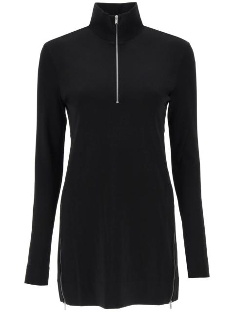 FUNNEL-NECK LONG TOP