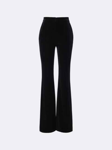 ELIE SAAB Velvet flared pants
