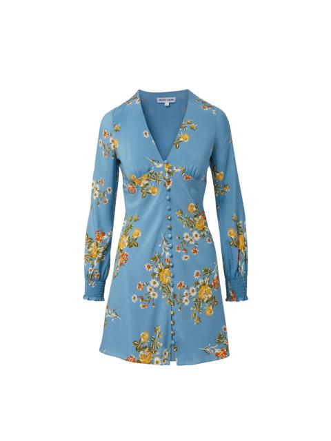 VERONICA BEARD GABRIA FLORAL MINI DRESS