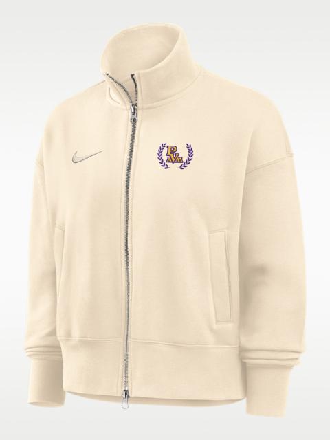 Nike Nike College (Prairie View A&M University) Women's Nike Phoenix Fleece Track Jacket