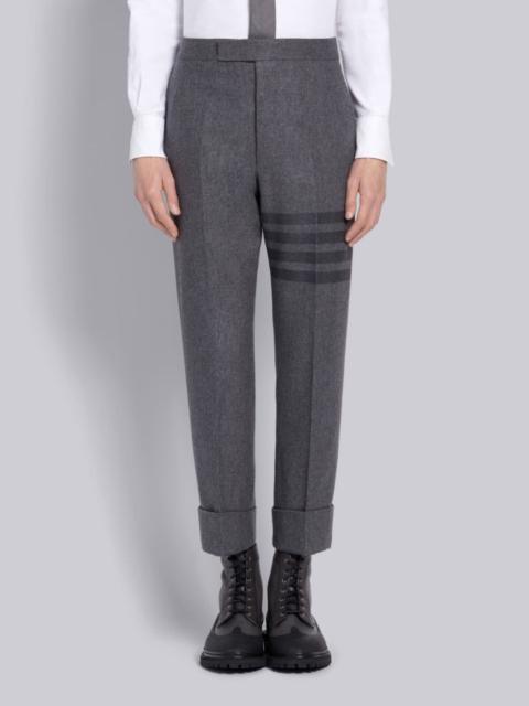 tonal 4-Bar flannel trousers