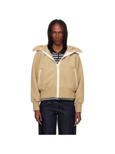 Canada Goose Beige 'White Label' Chilliwack Bomber Jacket