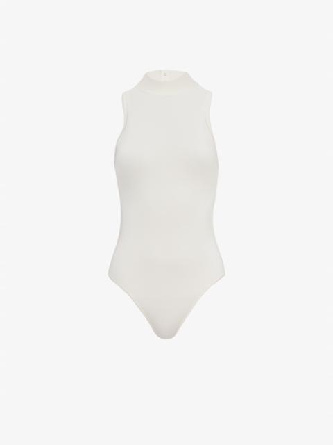 HIGH NECK SLEEVELESS BODY