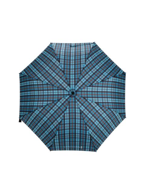 Mackintosh AYR check-pattern automatic telescopic umbrella